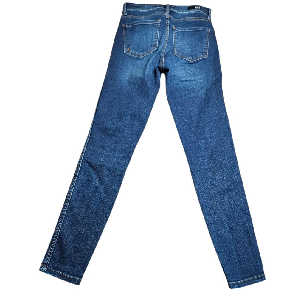 KUT FROM THE KLOTH 0 Blue Connie Fab Ab Ankle Skinny Jeans - Picture 2 of 7